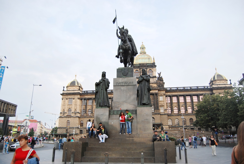 21 - The Statue of Saint Wenceslas located on Wenceslas Square in Prague, Czech Republic